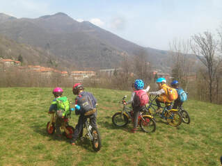 In bici al Bosco dei Piccoli
